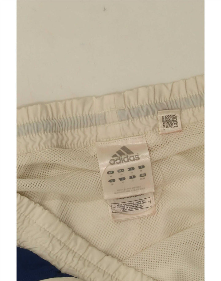 Adidas Sportsshorts til mænd Medium White Colourblock Polyester