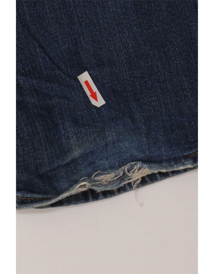 Tommy Hilfiger Dame Regular Bootcut Jeans W34 L34 Blå Bomuld