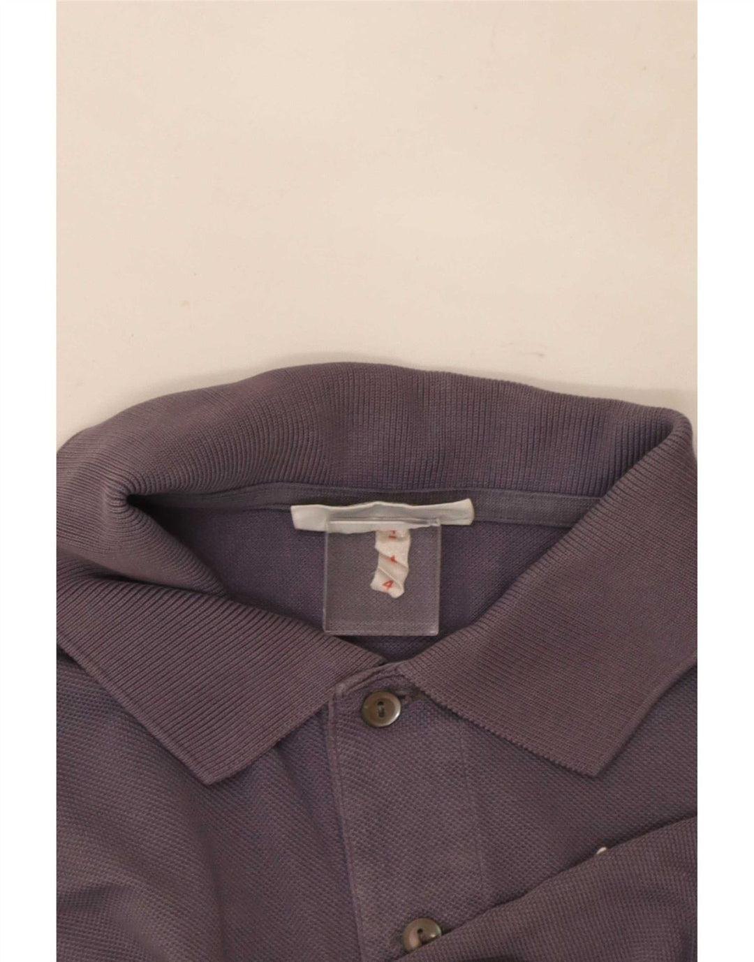 Lacoste herre poloshirt størrelse 4 Medium lilla bomuld