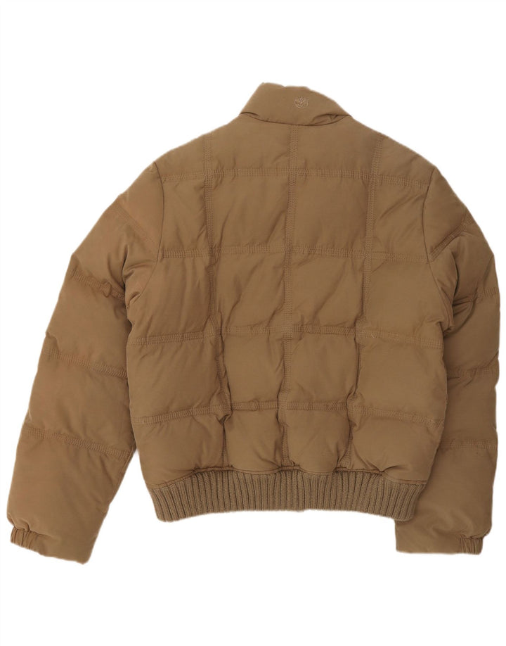 Timberland Polstret Damejakke UK 12 Medium Brun Bomuld