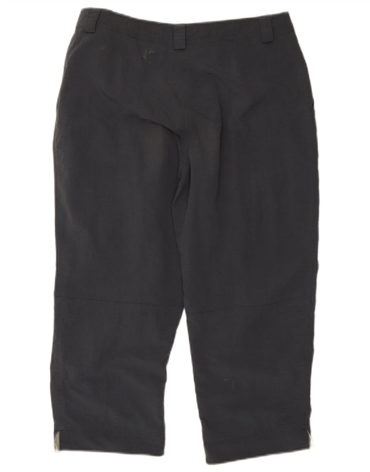 Adidas Dame Capri Bukser UK 14 Large W32 L21 Grå Polyamid