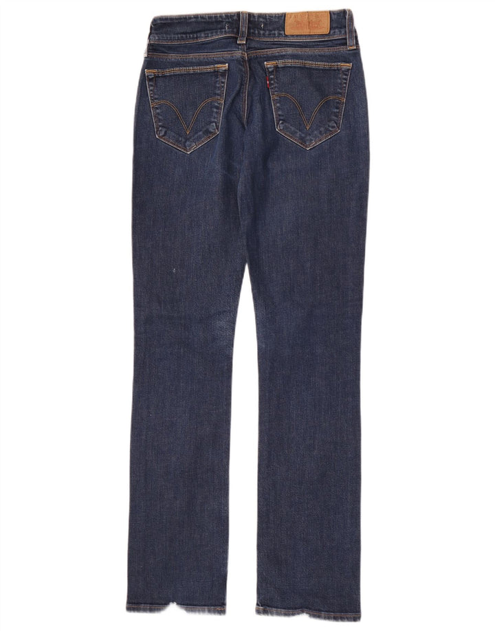 Levi's Dame 470 Straight Jeans W28 L34 Blå Bomuld