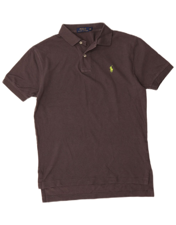 Polo Ralph Lauren Mens Polo Shirt XS Brown Cotton