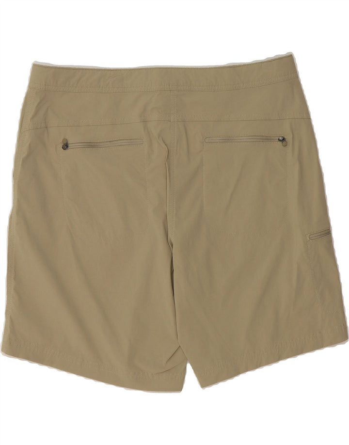 L.L.BEAN Womens Cargo Shorts US 14 XL W34 Green Nylon Vintage L.L.Bean and Second-Hand L.L.Bean from Messina Hembry 