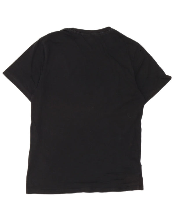 Nike Mens Graphic T-Shirt Top Small Black Cotton