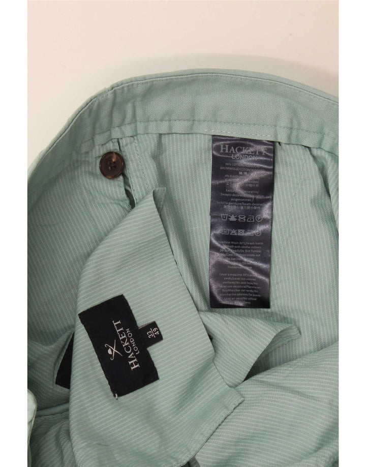 Hackett Herre Chino Shorts Medium W33 Grøn Bomuld