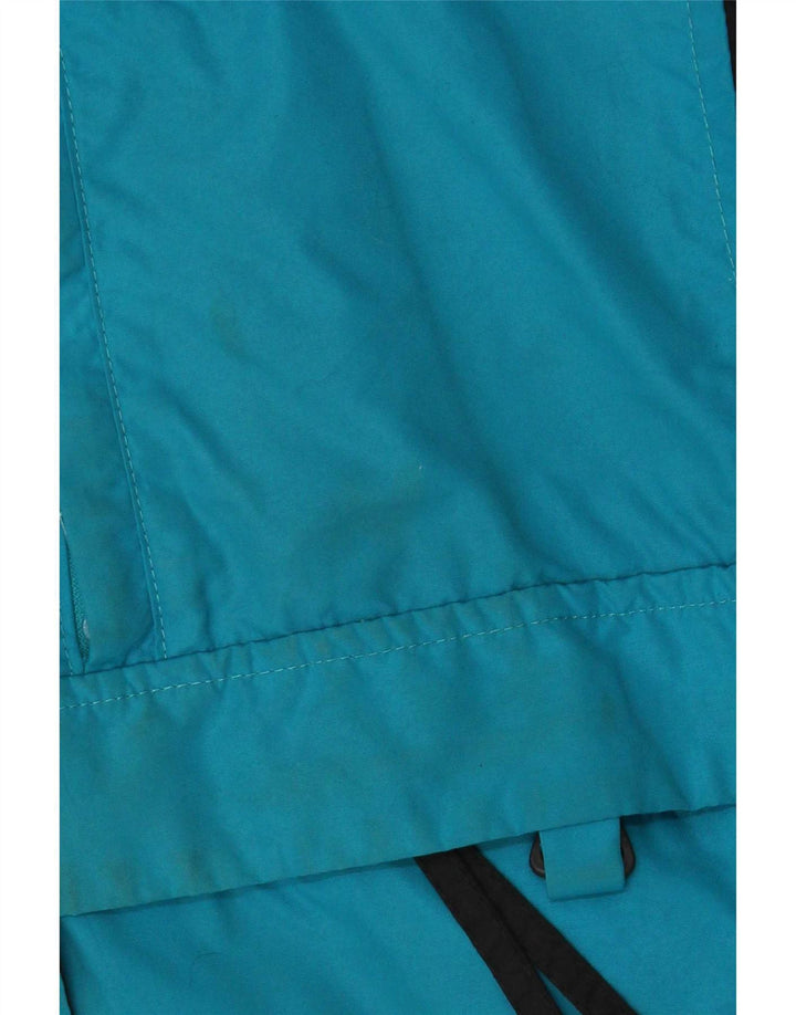 Columbia Dame Oversized Skijakke UK 14 Medium Turkis Colourblock
