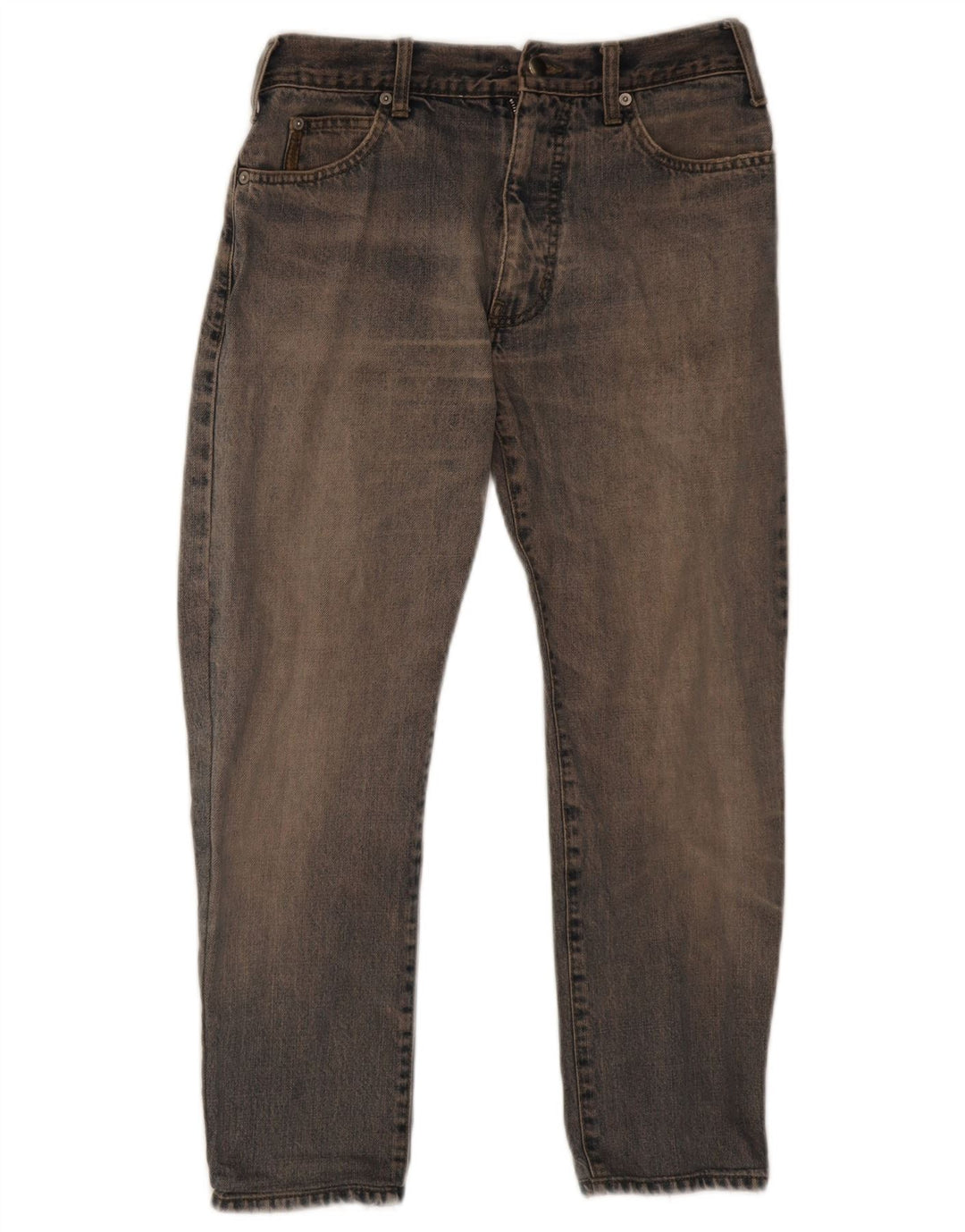 Armani Herre Cropped Slim Jeans W31 L25 Blå
