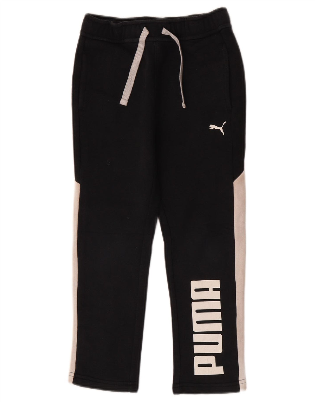 Puma Boys Grafisk træningsdragt bukser 5-6 år Small Black Colourblock