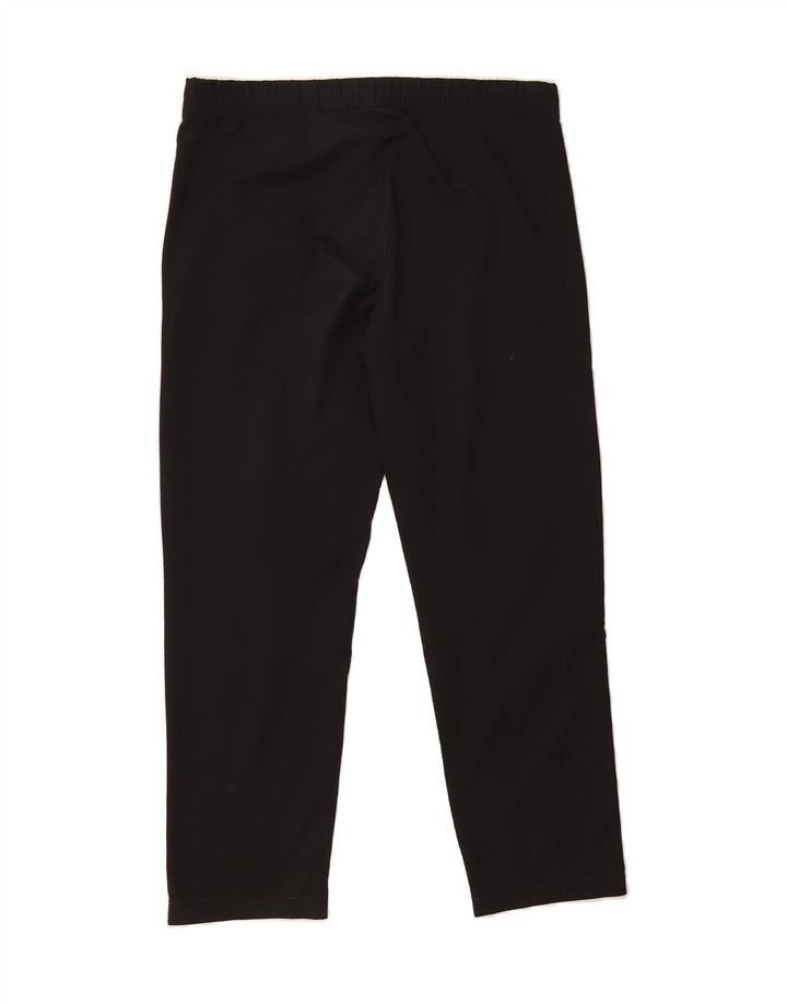 ADIDAS Womens Tracksuit Trousers UK 14 Large Black Polyester Vintage Adidas and Second-Hand Adidas from Messina Hembry 