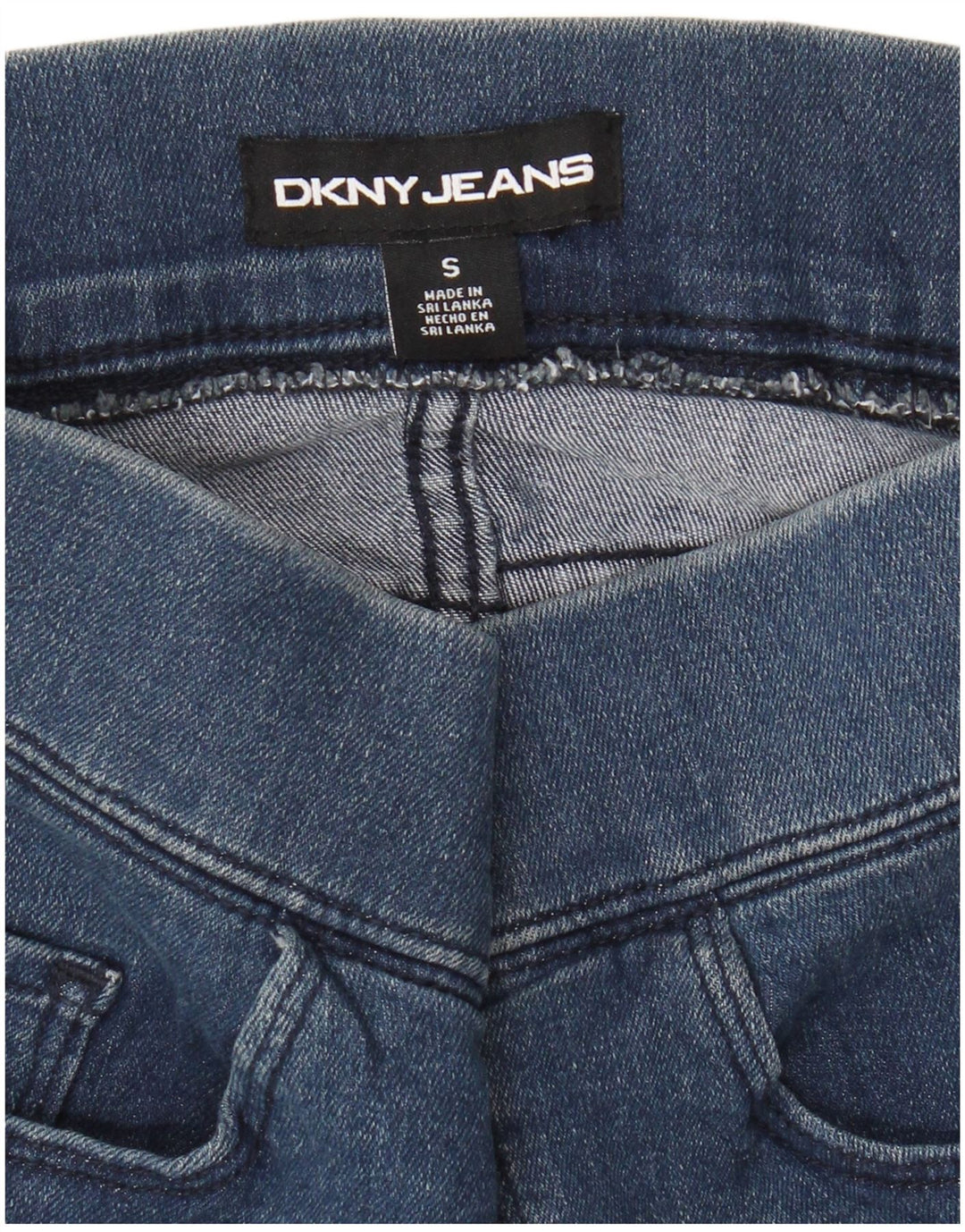 DKNY Dame denim Shorts Små W30 Blå