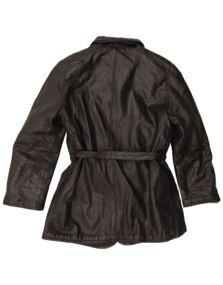 Vintage dame læderjakke IT 46 Large Black