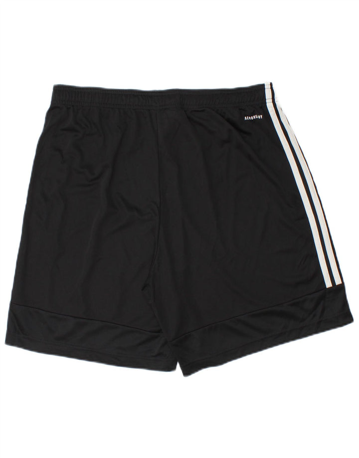Adidas Aeroready Sportsshorts til mænd store sorte polyester