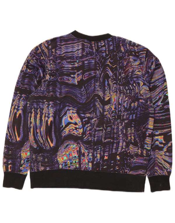 Nike Sweatshirt med abstrakt mønster til mænd Small Multicolor Sports