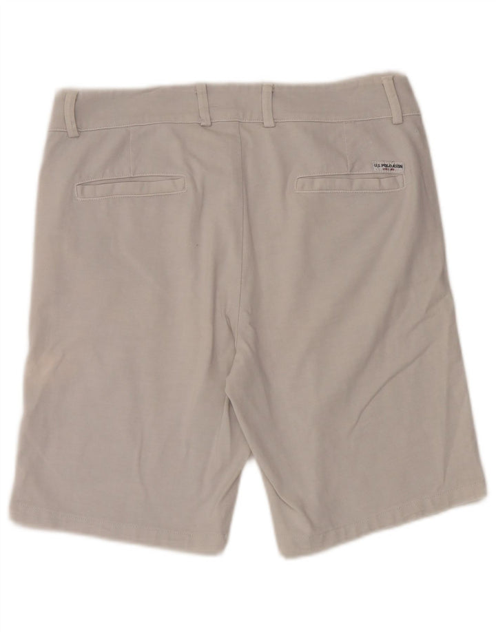 U.S. POLO ASSN. Herre Chino Shorts W32 Medium White Bomuld