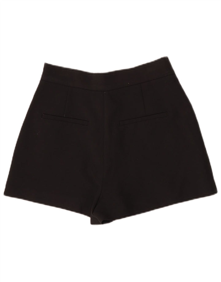 Zara højtaljede chinoshorts til kvinder Small W26 Sort