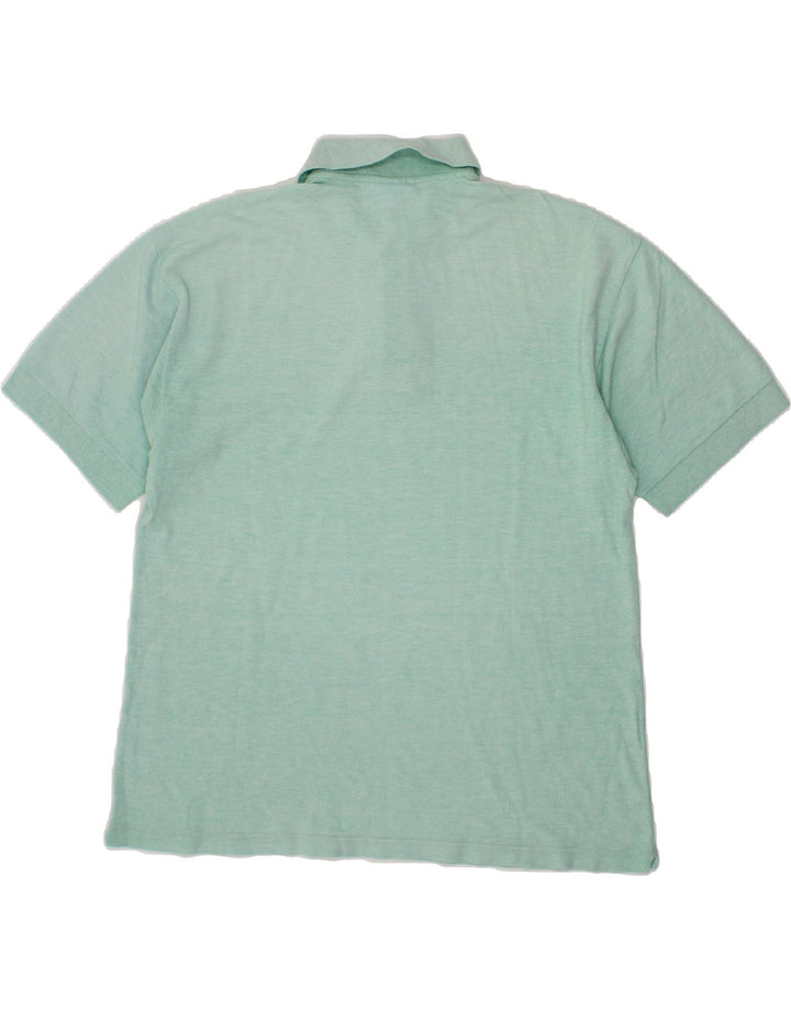 CHAMPION Mens Polo Shirt Large Green Cotton Vintage Champion and Second-Hand Champion from Messina Hembry 