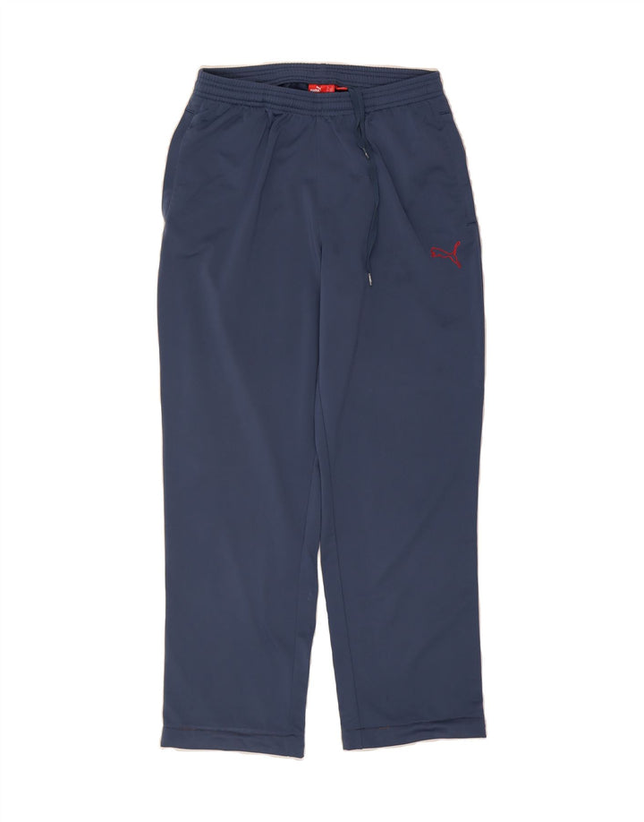 PUMA Mens Tracksuit Trousers Medium  Navy Blue Vintage Puma and Second-Hand Puma from Messina Hembry 