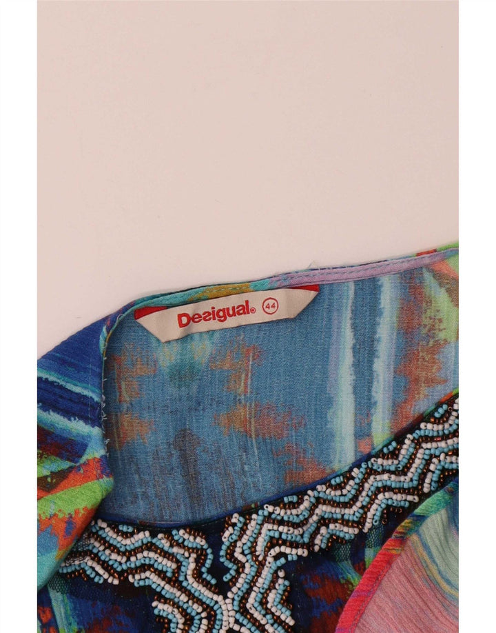 Desigual kvinders abstrakt mønster teltkjole EU 44 XL flerfarvet