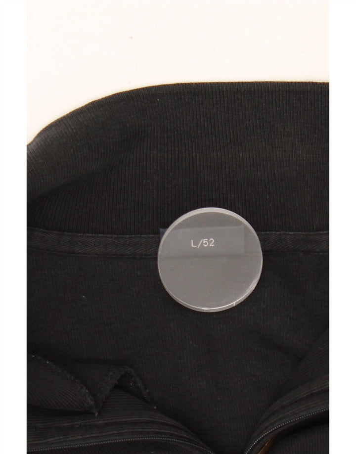 DANIEL HECHTER Herre Paris Roll Neck Sweatshirt Jumper IT 52 Stor Sort