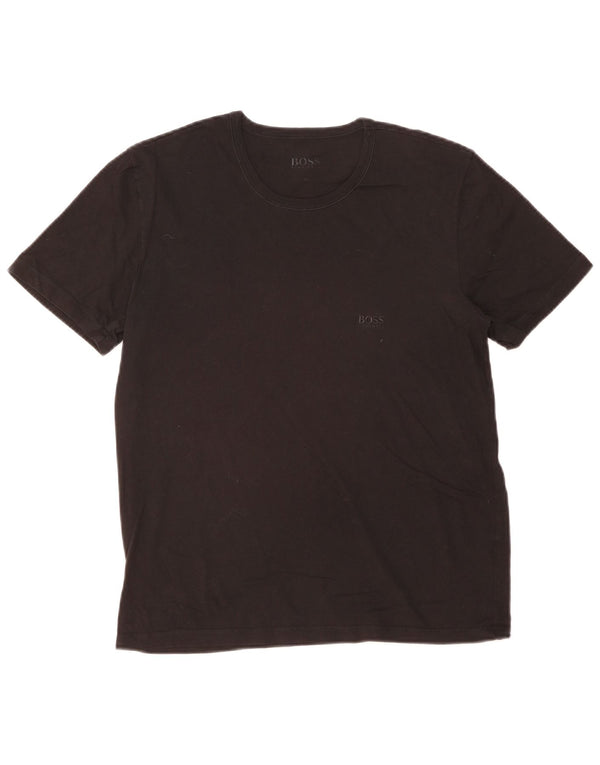 Hugo Boss T-Shirt Top UK 12 Medium Sort