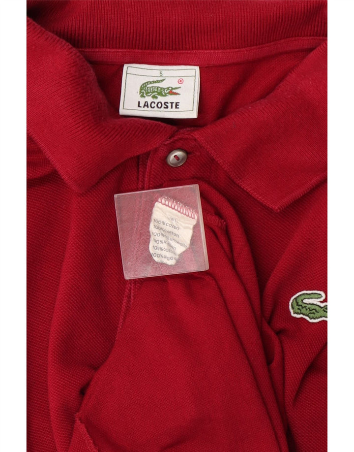 Lacoste herre poloskjorte str. 5 Large Bourgogne bomuld