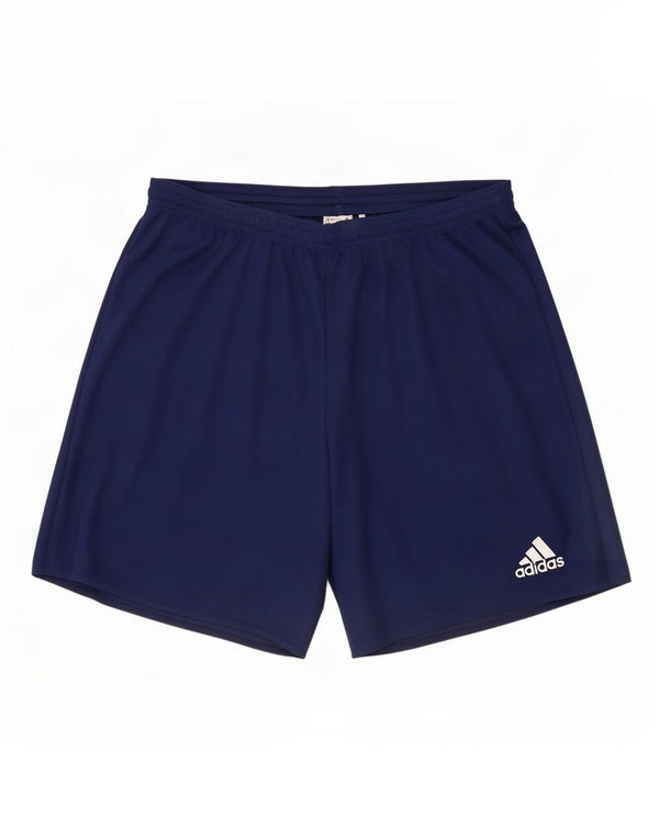 Adidas Herre Climalite Sportshorts store marineblå polyester