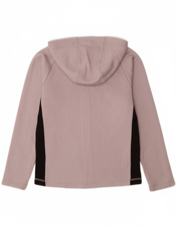 PUMA hættetrøje med lynlås til piger 13-14 år Lilla Colourblock Bomuld