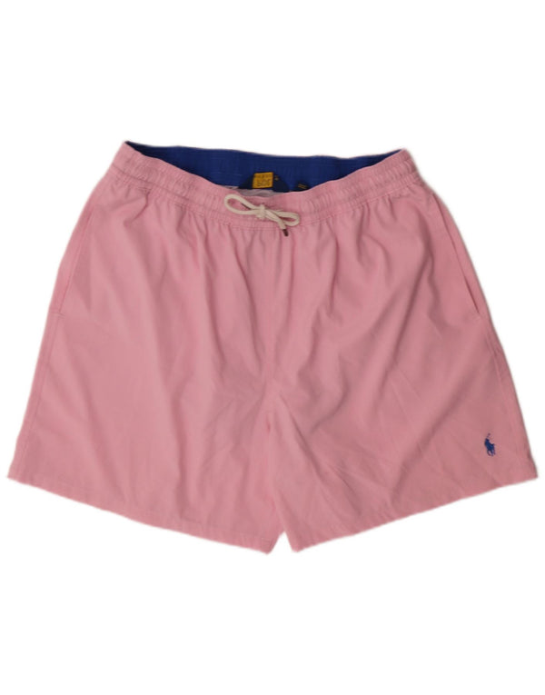 POLO RALPH LAUREN Badeshorts til mænd 2XL Pink Polyester