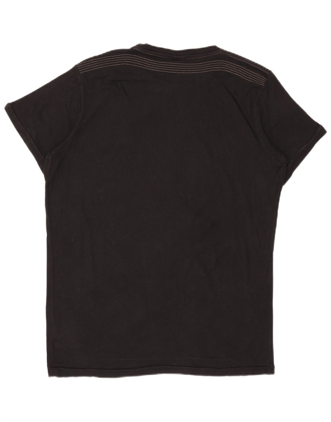 Diesel Herre Grafisk T-Shirt Top XL Sort Bomuld