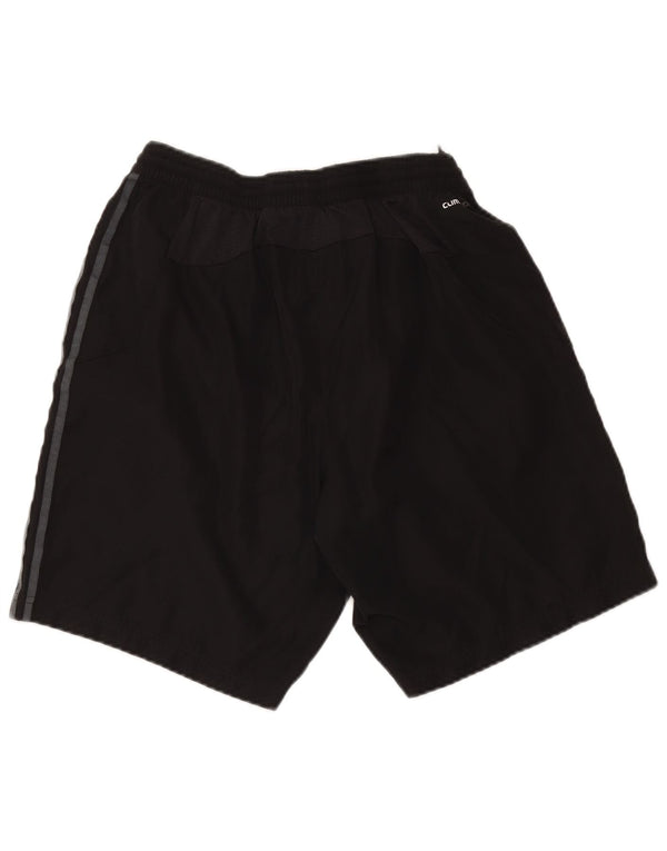 Adidas Womens Climacool Sports Shorts UK 14 Large Black Colourblock