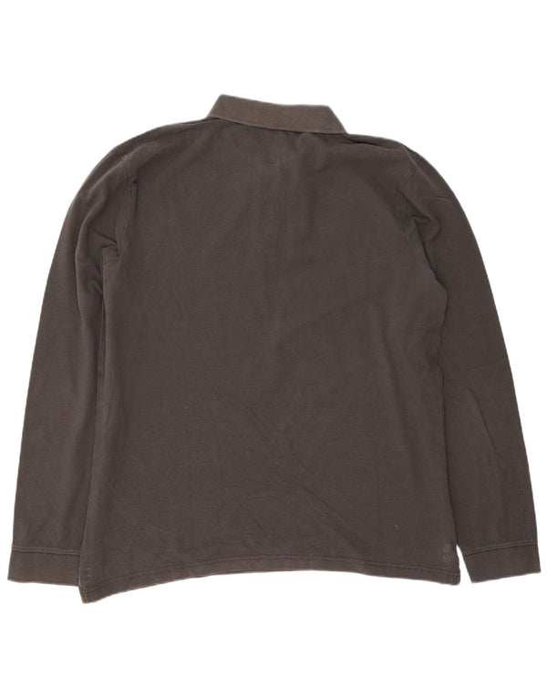 Napapijri Langærmet Rugby Polo Shirt til mænd 2XL Grå