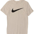 Nike grafisk T-shirt top til mænd, lille hvid