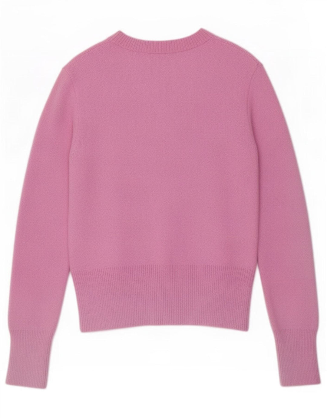 Zara Dame Cardigan Sweater UK 12 Medium Pink Polyamid