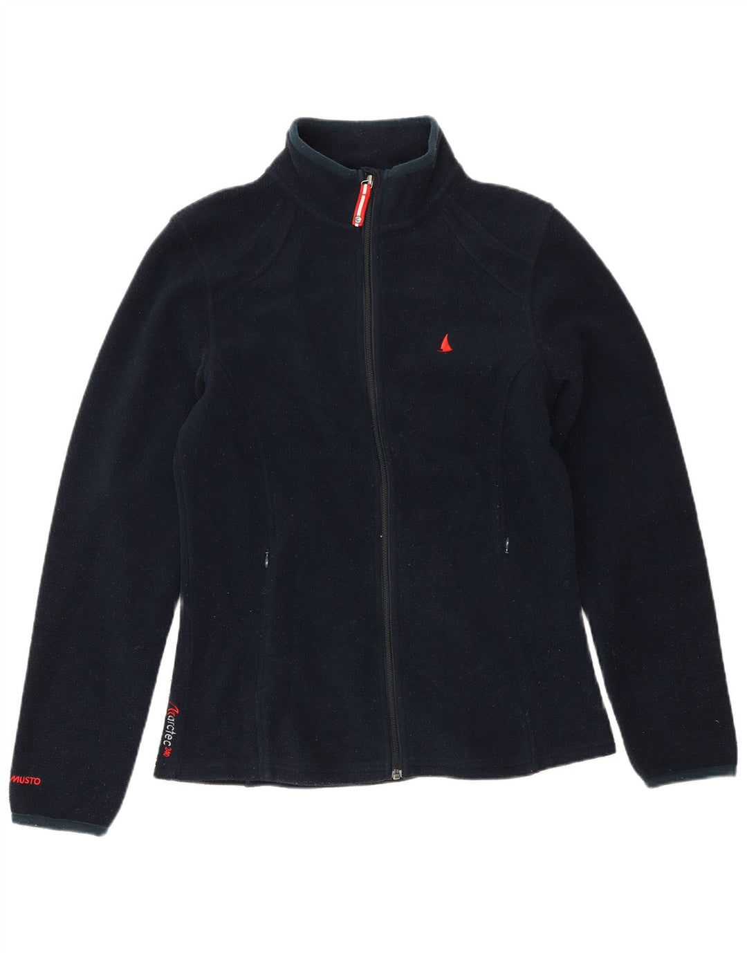 Musto Dame Fleecejakke UK 12 Medium Navy Blue Polyester