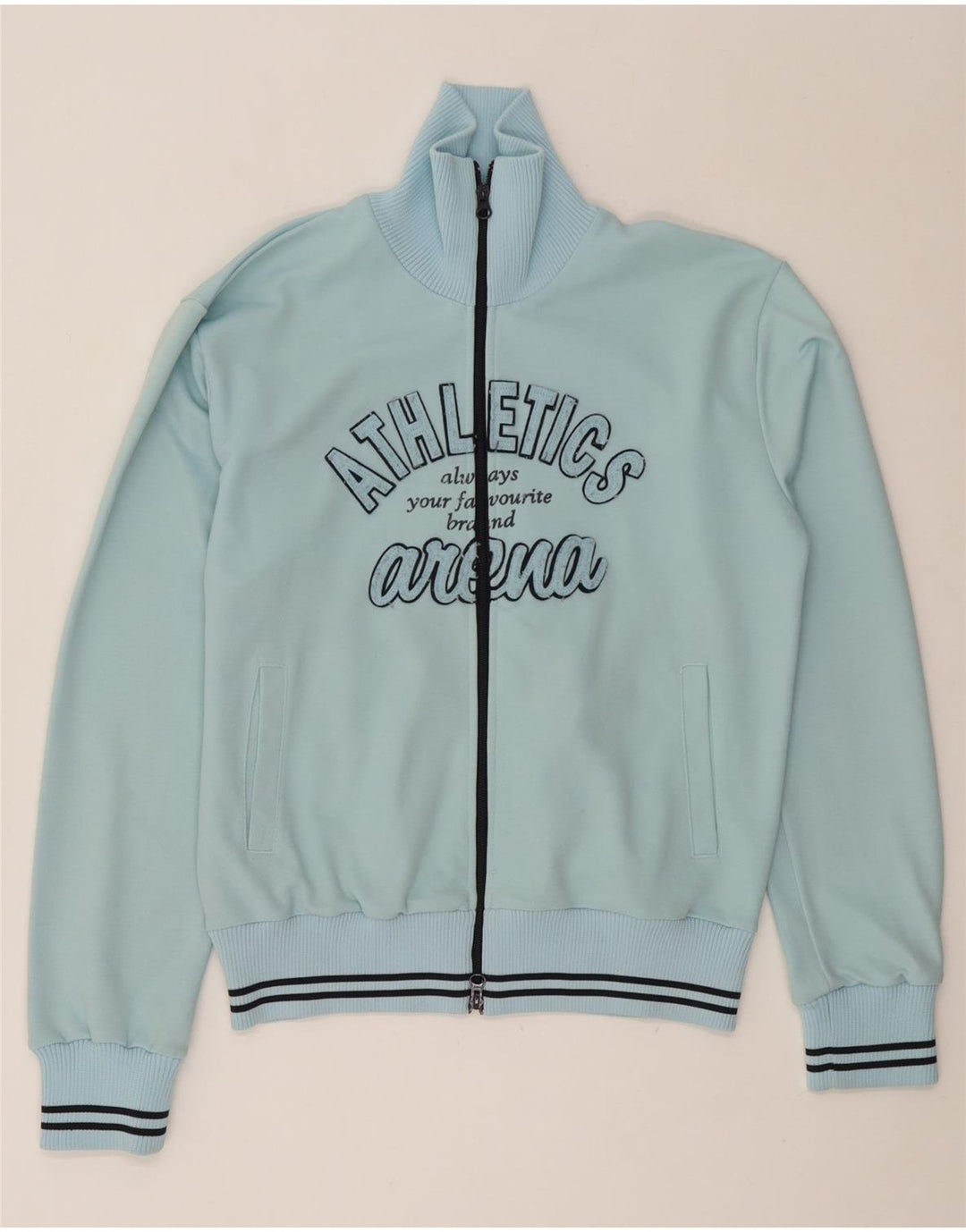 Arena Dame Grafisk træningsdragt Topjakke Medium Blue Polyester