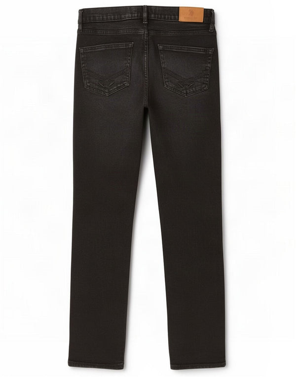U.S. Polo Assn. Slim Jeans til mænd W32 L28 Sort bomuld