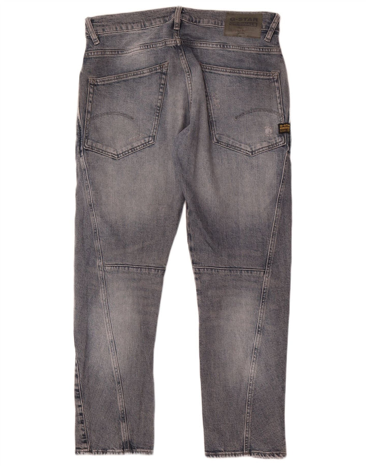 G-Star Straight Jeans til mænd W31 L30 Blå Bomuld