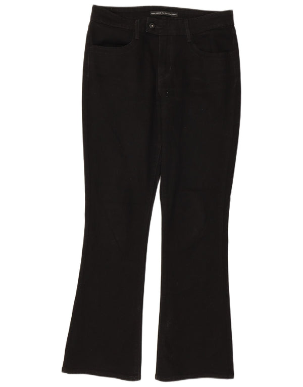 Levi's Dame Bootcut Jeans US 10 Large W32 L31 Black Bomuld