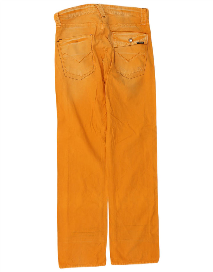 ENERGIE Straight jeans til mænd W30 L34 Orange Bomuld