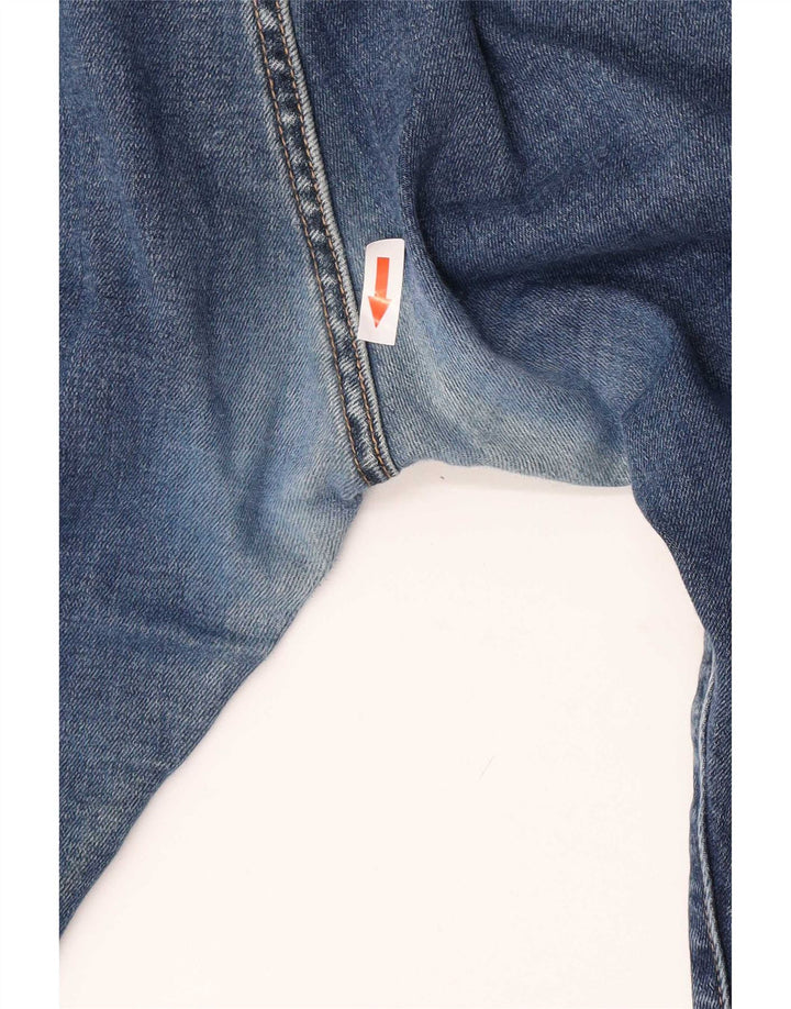 Levi's Herre 501 lige jeans W46 L29 blå bomuld