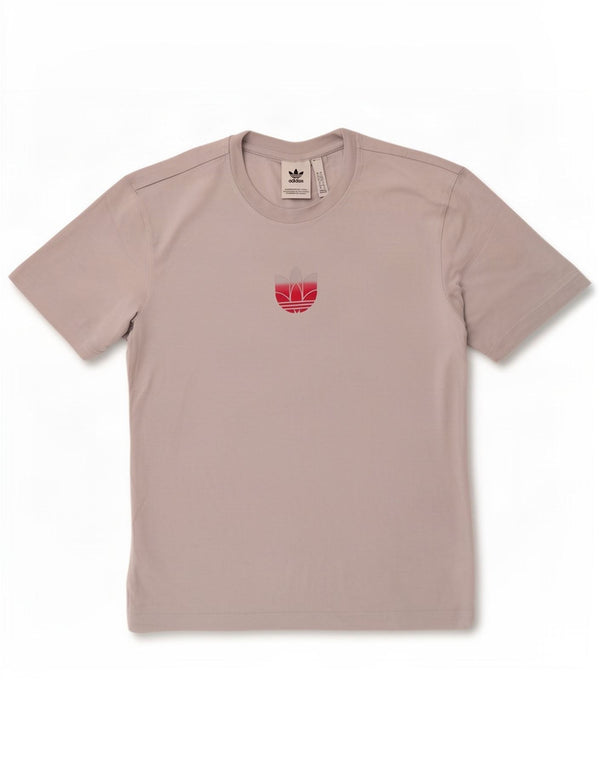 Adidas T-shirt top lille blå bomuld til mænd