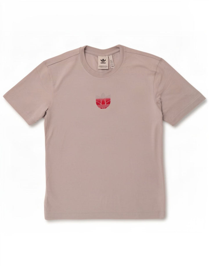 Adidas T-shirt top lille blå bomuld til mænd