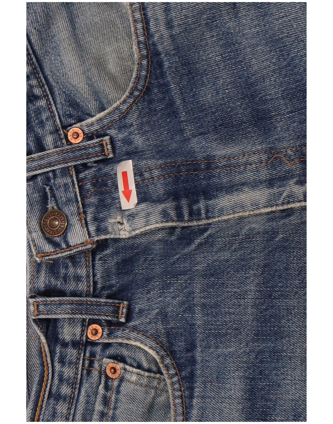 Levi's Straight Jeans til mænd W30 L30 Blå