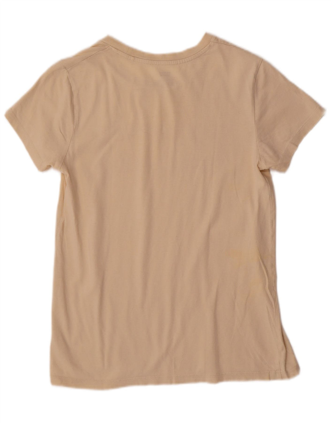 Levi's Grafisk T-shirt top til kvinder UK 6 XS Beige