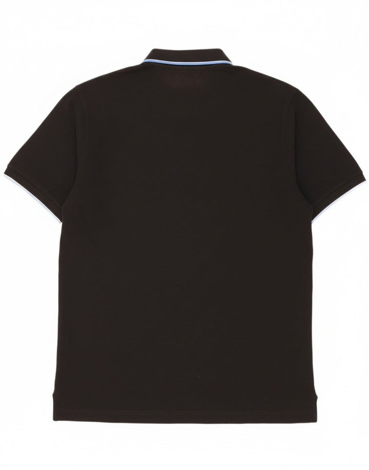 Kappa herre poloshirt XL sort bomuld