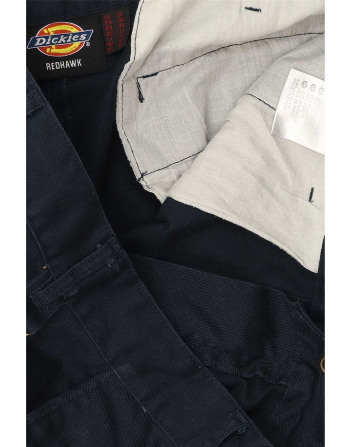 Dickies Herre Cargo Shorts W36 Large Navy Blue Polyester