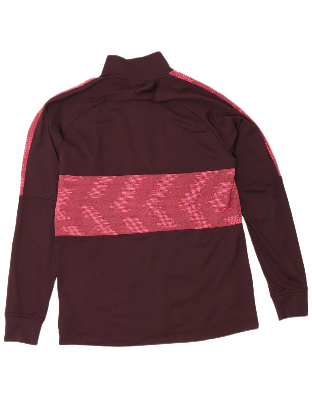 Nike Herre Dri Fit træningsdragt Topjakke Medium Maroon Geometrisk Polyester