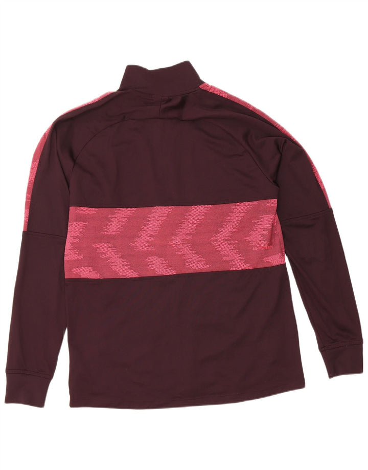 Nike Herre Dri Fit træningsdragt Topjakke Medium Maroon Geometrisk Polyester