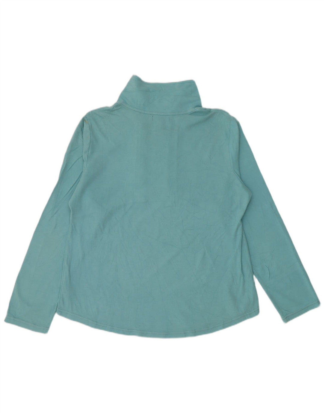 CHAPS Sweatshirt med lynlås til kvinder, træningsdragt Top UK 18 XL Blå bomuld